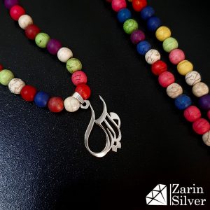 پلاک نقره اسم دلاریس