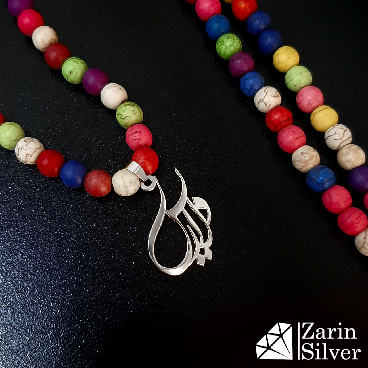 پلاک نقره اسم دلاریس